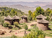 Thatched Homes In Lalibela